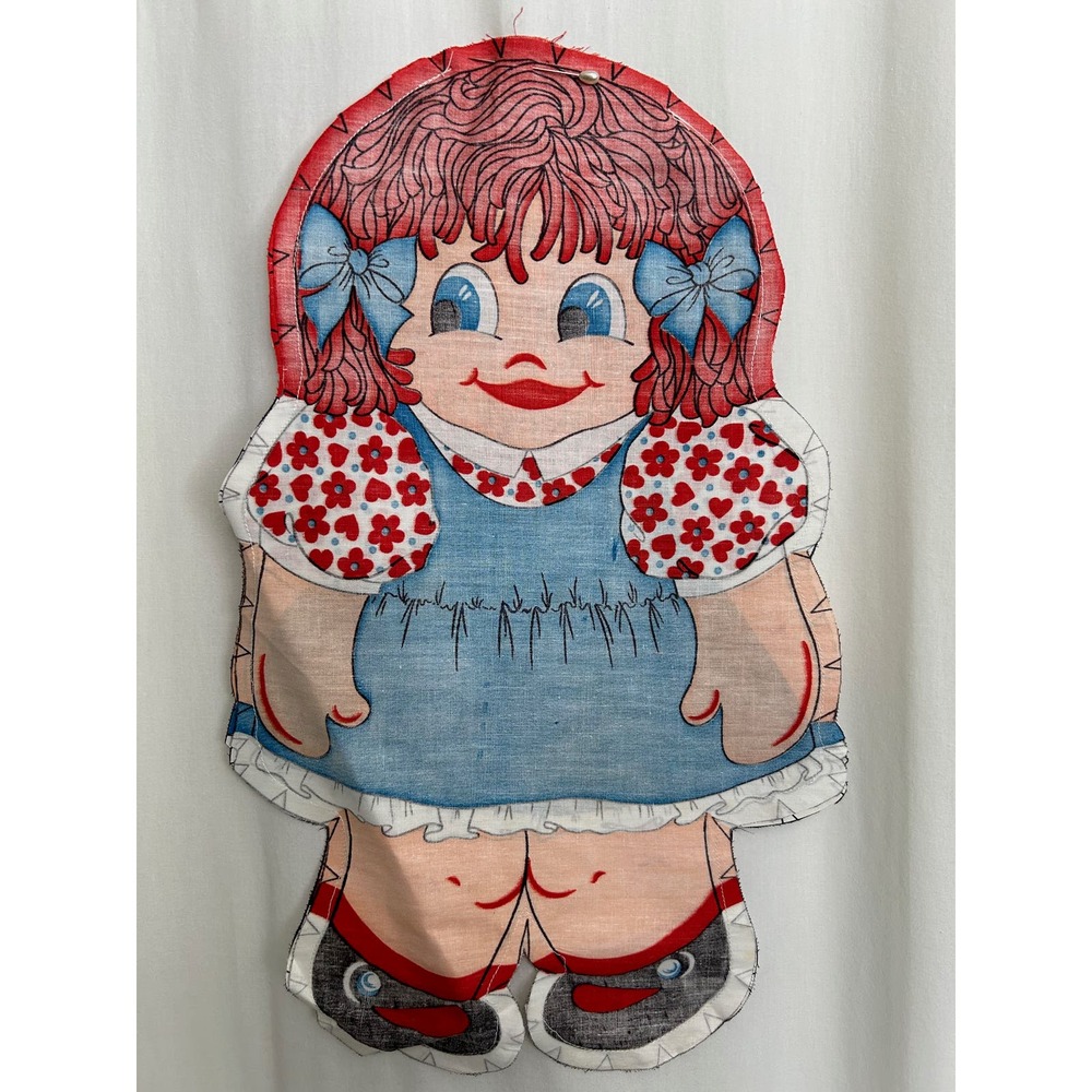 Vintage Doll‎ Plush Unfinished Project Complete HTF